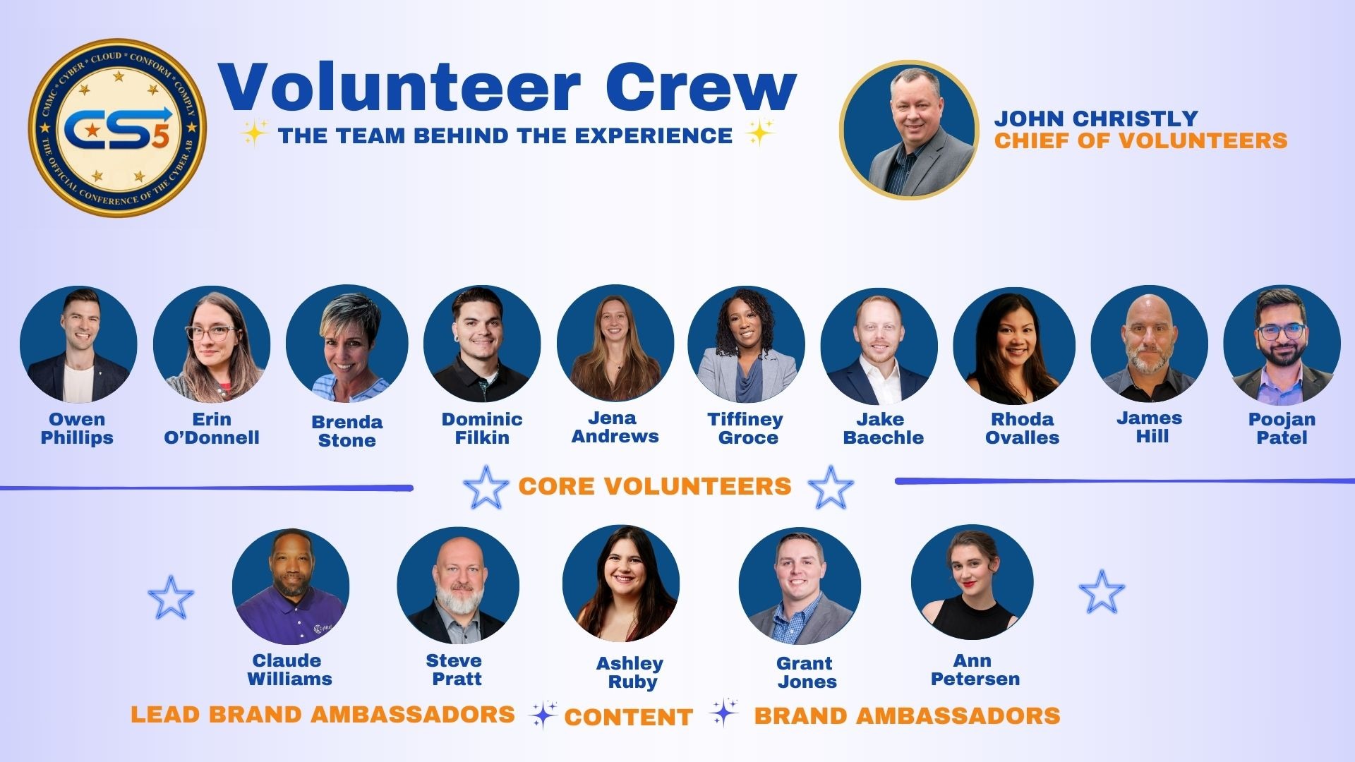 CS5 West Volunteer Program